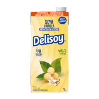 Delisoy Soya Vainilla Reducida en Azúcar