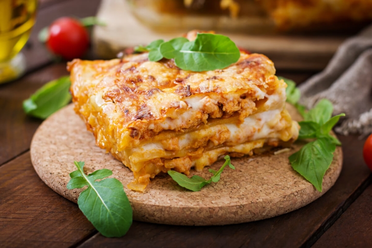 Receta Lasagna con Delisoy Trocitos
