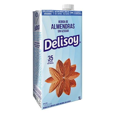 Delisoy Almendras Sin Azúcar