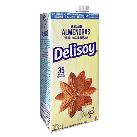 Delisoy Almendras Vainilla Sin Azúcar
